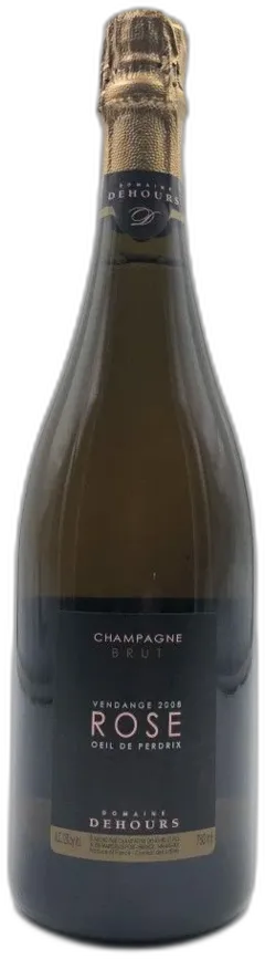 image du vin Jerome Dehours Rosé Oeil de Perdrix Brut 2008