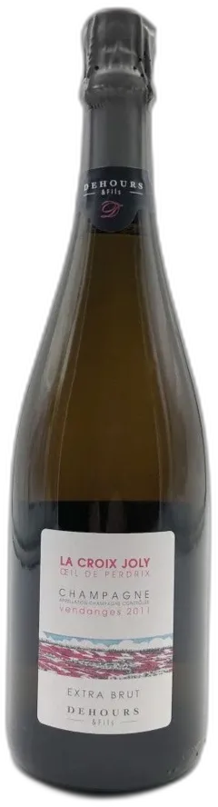 image du vin Jerome Dehours la Croix Joly, Oeil de Perdrix Extra Brut 2011