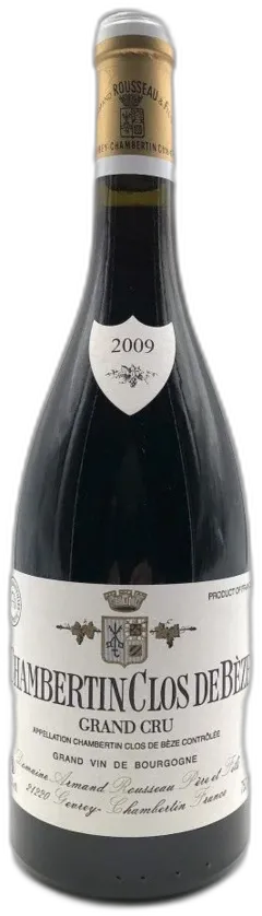 photo Armand Rousseau Chambertin Clos de Beze Grand Cru, Cote de Nuits 2009