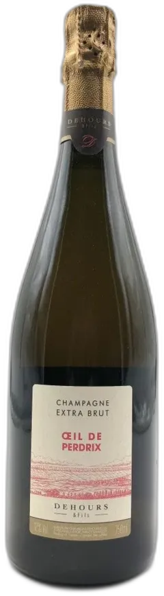 photo du vin Jerome Dehours Rosé Oeil de Perdrix Extra Brut nv