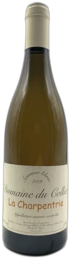 photo Domaine du Collier la Charpentrie Saumur Blanc 2009