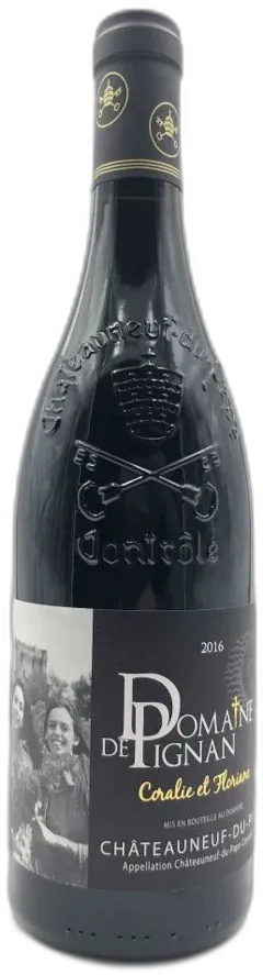photo Domaine de Pignan Chateauneuf-du-Pape Coralie & Floriane 2016