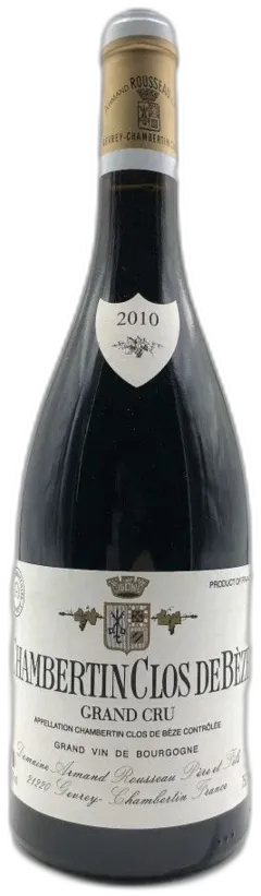 photo Armand Rousseau Chambertin Clos de Beze Grand Cru, Cote de Nuits 2010