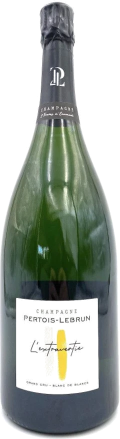 photo Pertois Lebrun l’Extravertie Blanc de Blancs Grand Cru Magnum