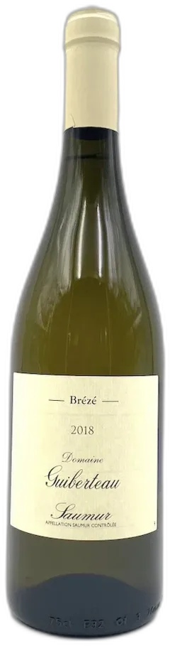photo Domaine Guiberteau Saumur Blanc Brézé 2018