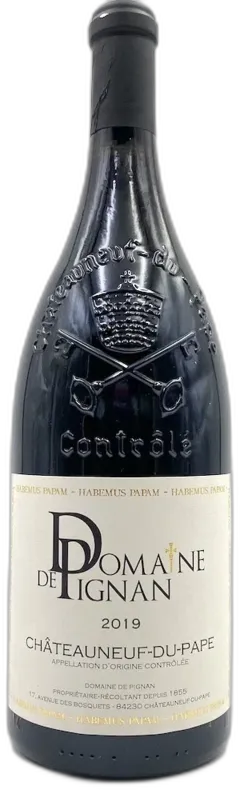 photo Domaine de Pignan Chateauneuf-du-Pape 2019 Magnum
