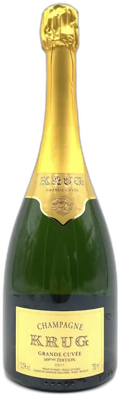 image du vin Krug Grande Cuvée Edition 169