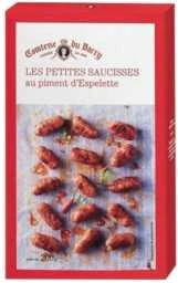 photo Petites Saucisses au Piment d'Espelette 200g