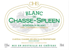 photo Blanc de Chasse-Spleen 2019 Bordeaux