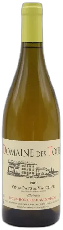 photo du vin Domaine des Tours Clairette Blanc