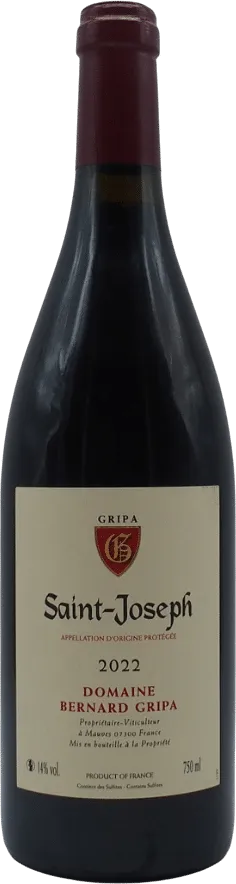 photo du vin Saint-Joseph Rouge 2022