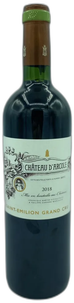image du vin Arcole Aop Saint-Emilion Grand Cru