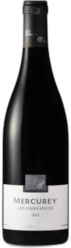 vue du vin Mercurey 2022 Rouge "les Chavances"
