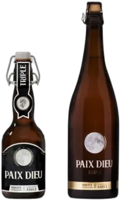 photo Brasserie Caulier Bière d’Abbaye Blonde Triple Paix Dieu