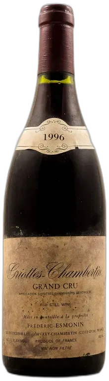 photo du vin Frederic Esmonin Griotte Chambertin 1996