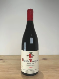 photo Denis Mortet Clos de Vougeot Grand Cru 2008