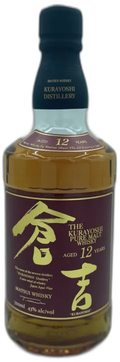 illustration du vin Whisky The Kurayoshi 12ans