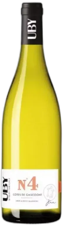 photo Domaine Uby n°4 Gros et Petit Manseng Cotes de Gascogne Blanc Moelleux 2023