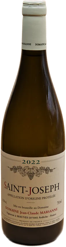 photo Domaine Jean-Claude Marsanne, Saint-Joseph 2022