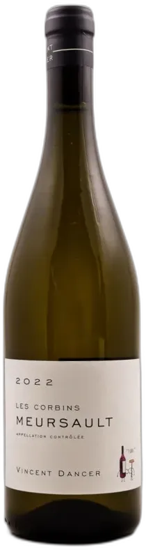 illustration du vin Vincent Dancer Meursault "Corbins" 2022