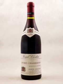 photo Joseph Drouhin Gevrey Chambertin 1986