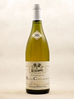 photo Michel Gros Hautes Côtes de Nuits Blanc 2005