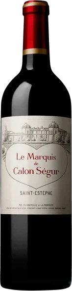 photo Saint-Estephe de Calon Segur Rouge 2018 un Grand Crus st Estephe