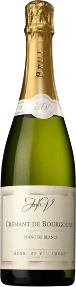 photo Cremant de Bourgogne Blanc de Blancs Henri de Villamont Effervescent nv la Selection du Sommelier Cremant de Bourgogne