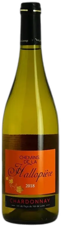 aperçu du vin Chemin de la Hallopière Chardonnay Vin Blanc de Loire
