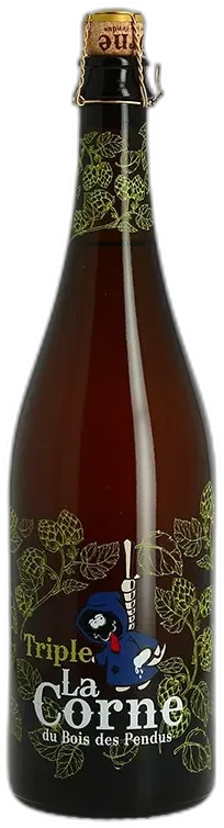 image du vin la Corne du Bois des Pendus Bière Triple Belge