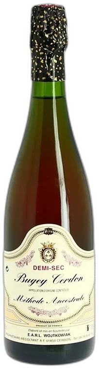 vue du vin Cerdon Bugey Rosé Sec Méthode Ancestrale