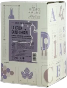 photo la Croix Saint Urbain Blaye Bordeaux Rouge Bib 5 Litres