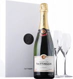 photo Champagne Taittinger Prestige 2 Flutes