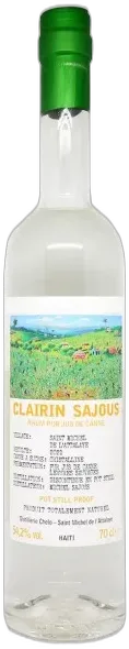 aperçu du vin Clairin Blanc Sajous