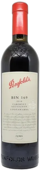 photo Penfolds Bin 169 Cabernet Sauvignon 2018
