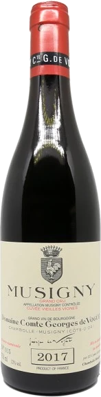 photo Comte Georges de Vogüé Musigny Grand Cru Cuvée Vieilles Vignes 2017