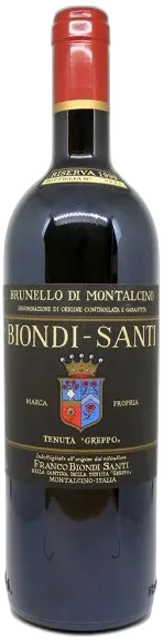 photo du vin Biondi Santi Brunello di Montalcino Riserva