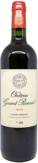 photo Château Grand Renouil Vignobles Ponty 2016