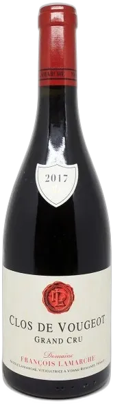 photo du vin Domaine François Lamarche Clos de Vougeot Grand Cru 2017