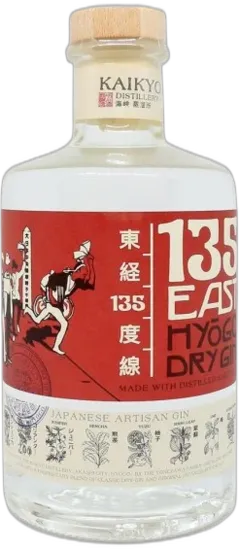 image du vin 135 East Gin Hyogo Dry Gin Japanese Gin