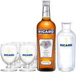 photo Pack Ricard 6 Verres Ballons Carafe