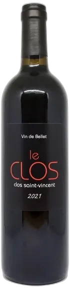 photo du vin Clos Saint Vincent le Clos Rouge 2021