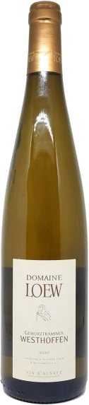 photo Domaine Loew Gewürztraminer Westhoffen 2020