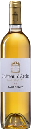 photo Château d'Arche 2020 Grand Cru Classé de Sauternes Vin Blanc Liquoreux