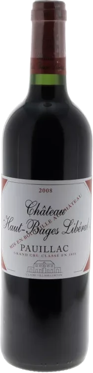 photo Château Haut-Bages Libéral Cinquième Grand Cru Classé Pauillac