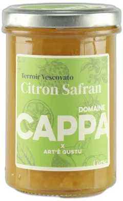 illustration du vin Domaine Cappa Confiture Citron Safran 240 gr