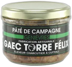 photo du vin Félix Torre Terrine de Campagne Genièvres 185 gr