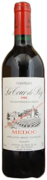image du vin Médoc Château la Tour de by 1998