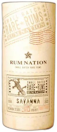 photo Rum Nation Rare Savanna Traditionnel 2006 2022 Sherry Finish