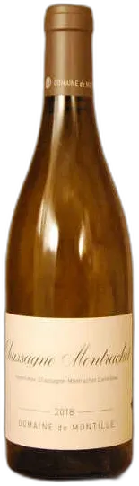 vue du vin Chassagne Montrachet 2020 Domaine de Montille